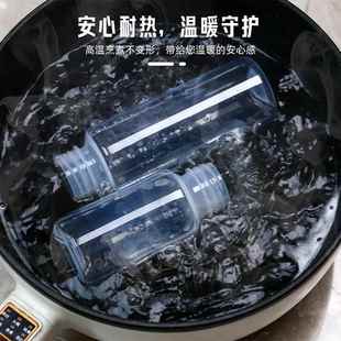 300ml500ml豆浆瓶饮料瓶高温奶茶牛奶瓶 pp耐高温塑料瓶子200 包邮