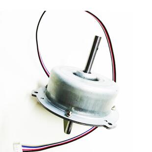 机械传动贯流风机用FOC正弦波凌达12v24v两头出轴直流无刷电机