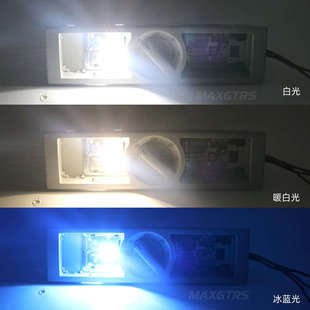 汽车led阅读灯双尖车内灯车顶照明灯12v后备箱灯24V货车牌照灯泡