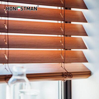 环保椴木房实百百叶窗2018—OQ帘卧室书遮光卫生间木防水木叶帘竹