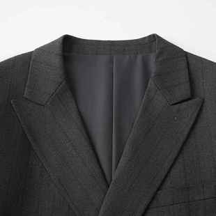 双排扣商务休闲职业婚礼庆条纹281 装 男士 西服套装 L三套 秋件新款