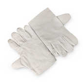 24线帆布手套双层加厚耐磨防滑 工厂工地电焊工作业防护劳保手套