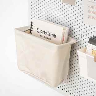 勾挂收纳袋未默集舍洞洞板配件免打孔储物袋壁挂置物架挂袋帆布袋