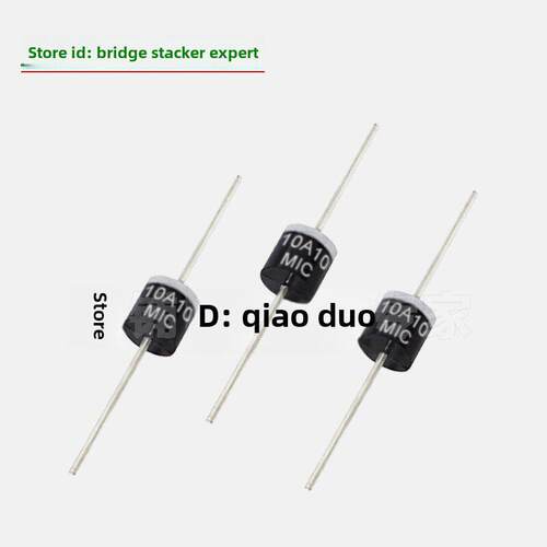 一盒200祇包邮10A10 20A10整流二极管10A20A30A1000V直插铜脚MIC