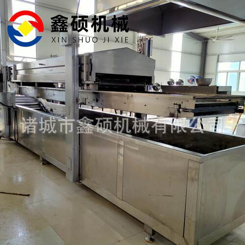 薄脆油炸机全自动脆饼油炸设备连续式果子面皮油炸线厂家供应