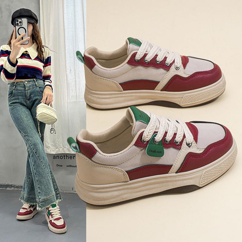 帆布鞋女鞋透气韩版百搭老爹鞋