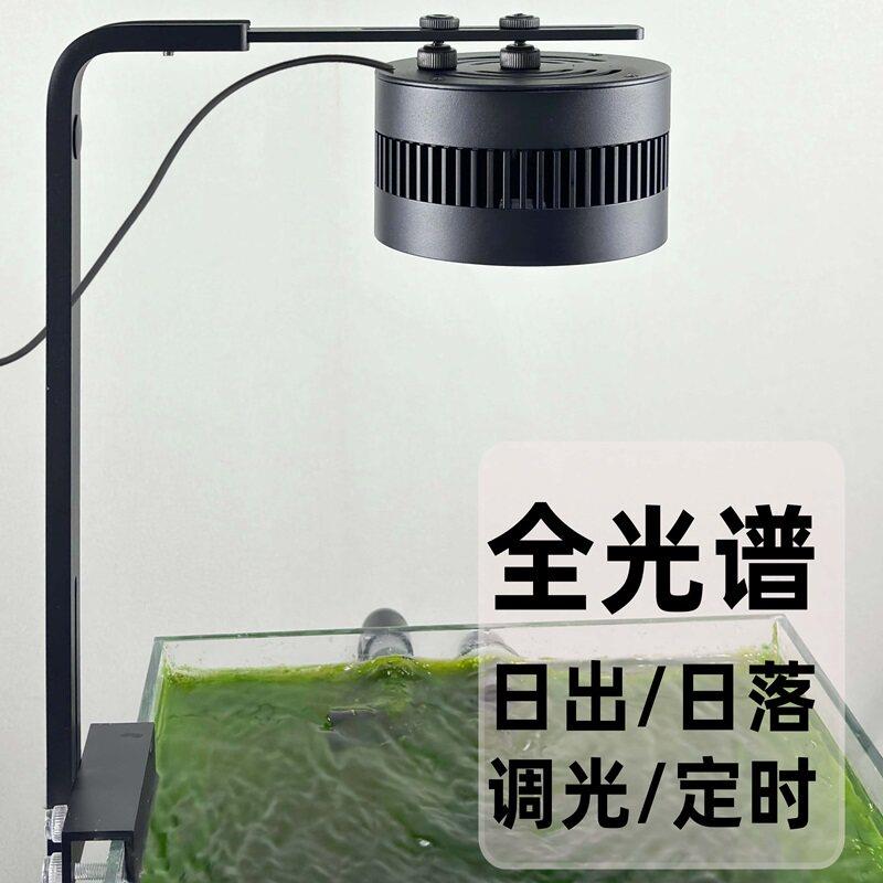 小缸暴灯藻全光30W长绒藻暴藻水草发色晒绿苔鱼缸灯金鱼专用射灯