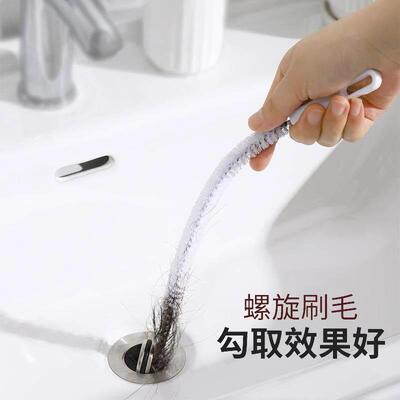 Flexible Drain Snake for Sink Pipe Cleaning, Extended Pipe B