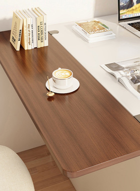 桌面延长板免打孔办公桌子扩展板电脑桌拓展延伸板可折叠侧边加宽