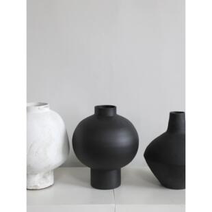 中世纪陶瓷花瓶店B&B老配套覆古陶瓷壶中国软装 饰 Sabi风格 Wabi