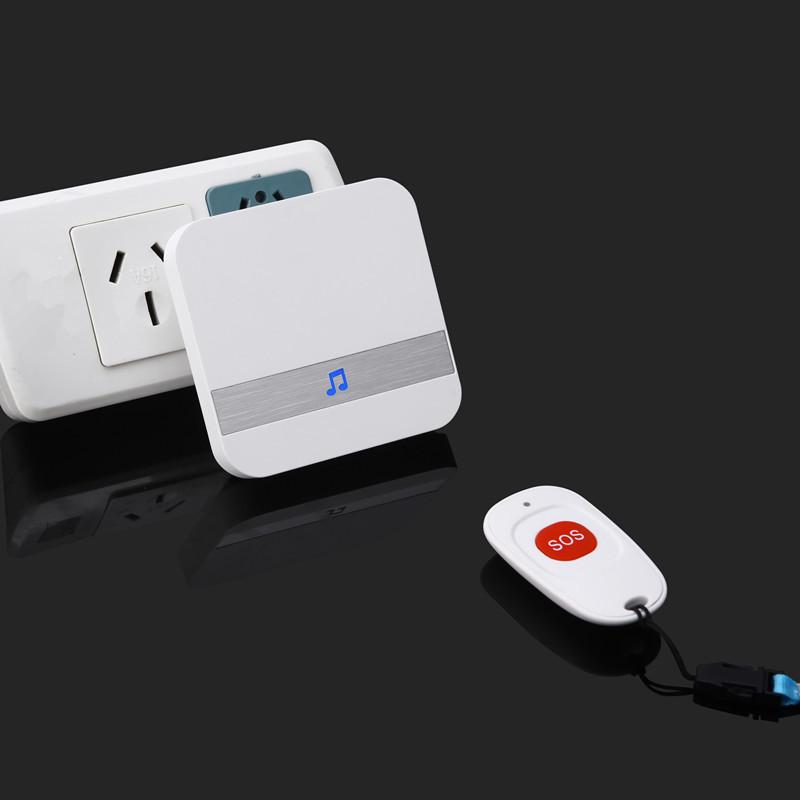 直流门铃警报器无线一呼叫护理二老人 器家用月子遥控智能拖 无线