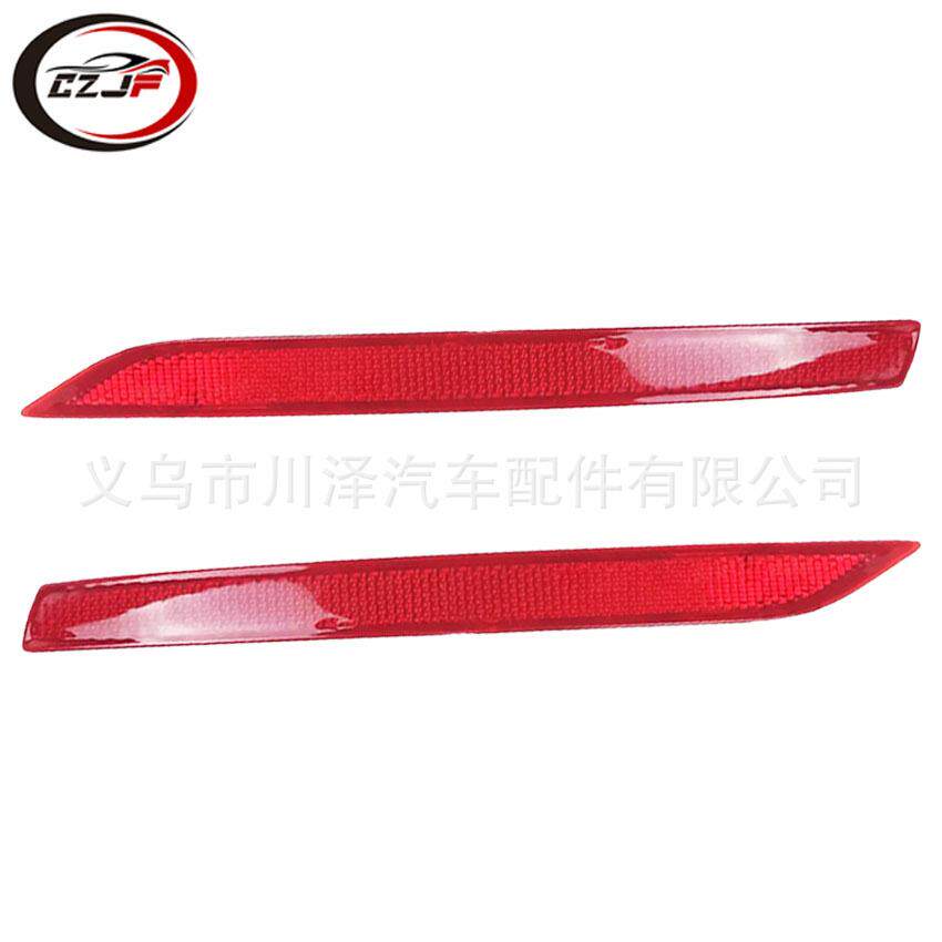 适用2014-2018/3系F35 LCI后保险杠角红色反射器6