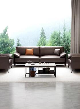 办沙发办公室RC-113商务会客室合待老板接现代简约家具茶几组公套