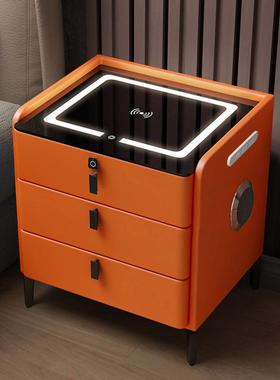 家用VLS小户型柜智收床能头简约现代多功能无线充电卧室纳柜床边