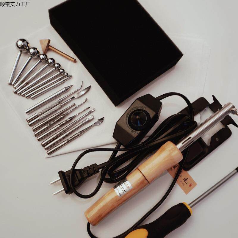 手工烫花烫服10011336花器20V/110V造花工具烫镘装布花工具可2调