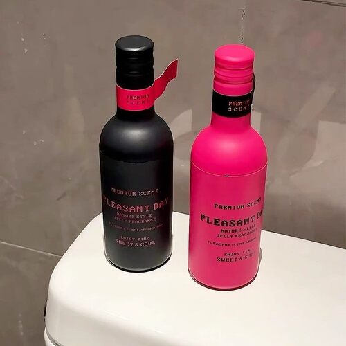 酒瓶厕所香薰室内持久高级感家用化妆室除臭剂空气清新剂固体香氛