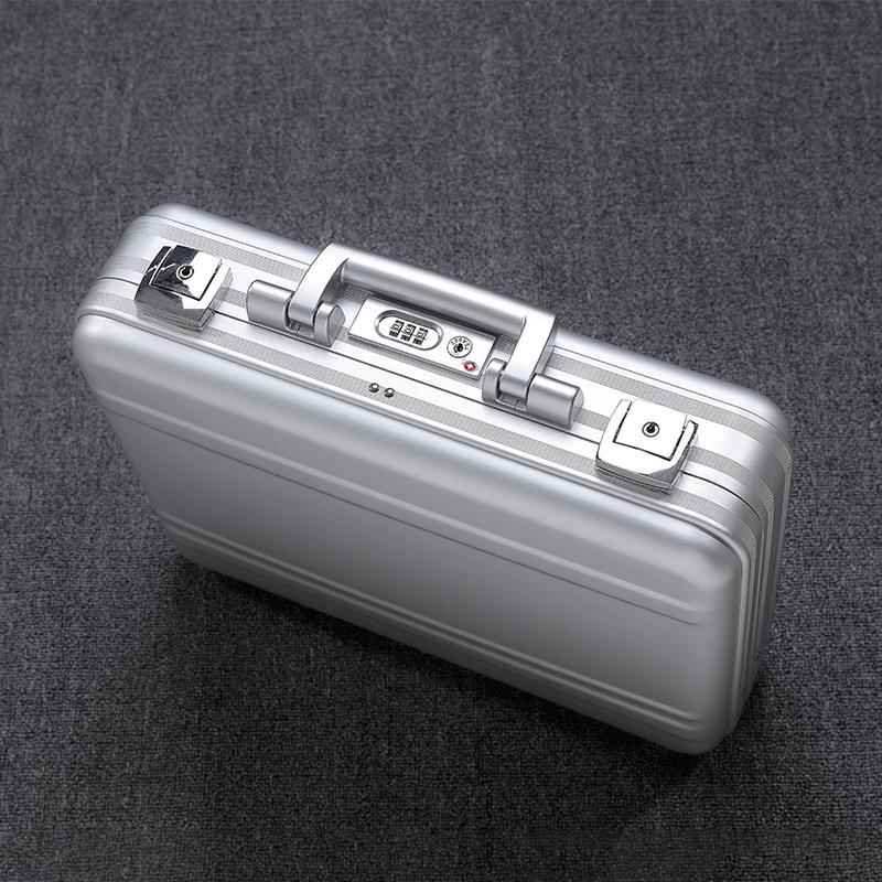 高档铝镁合电金手式提商文务公箱脑箱文件箱仪器设备五金工具箱子