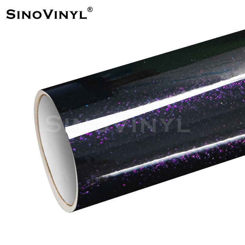 克幽灵汽车贴膜卡莱璀璨车身膜变色龙午夜蓝膜幽灵改色紫全车午夜