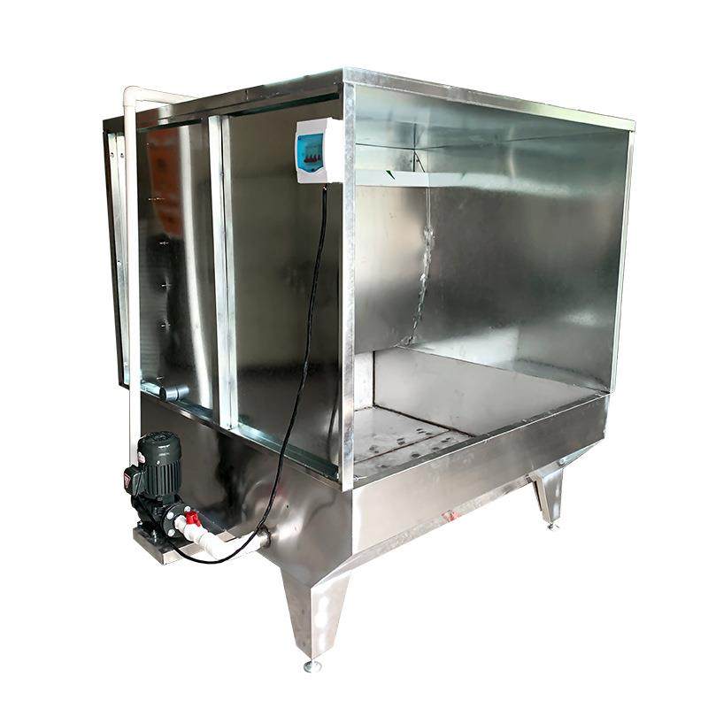 环保水帘柜喷漆台喷涂柜水循环净化设备除尘柜打磨不锈钢水帘柜