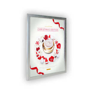 铝型材四边灯箱灯箱导光板翻盖导光板开启led单面展示 灯箱20mm