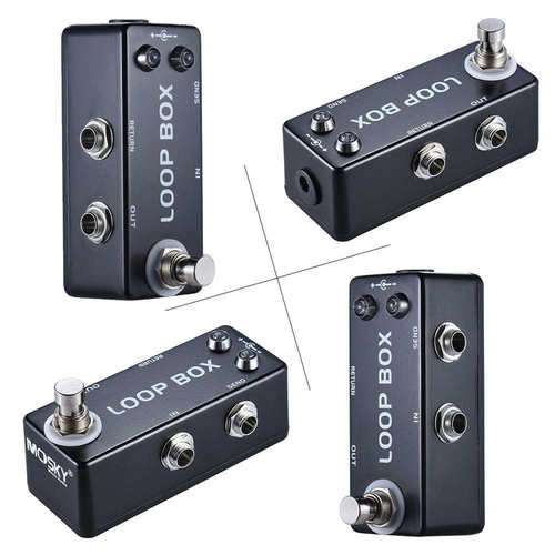 Mosky Loop Box通道切换器 单块电吉他效果器 效果踏板 乐器配件