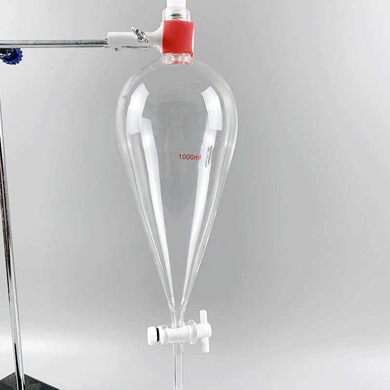 厂家供应螺丝口分液漏斗内螺牙外螺牙四氟玻璃螺口分液漏斗,餐饮具,醒酒器,淘宝优惠券,粉丝福利购,淘宝优惠卷