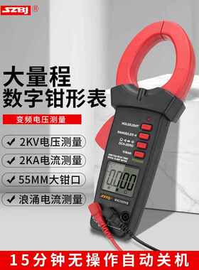 滨江2000A钳形万用表交直流电流表2KV矿用数字光伏电压表BM2000VB