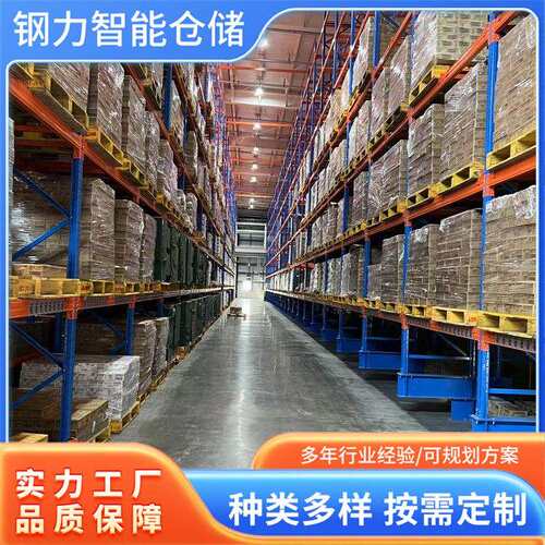 双深位货架通廊货架冷库冷链饮料食品云仓高位存储架