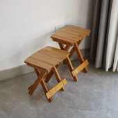 折叠凳高凳高脚凳子折叠靠背椅高马扎凳家用省空间便携式 折叠板凳