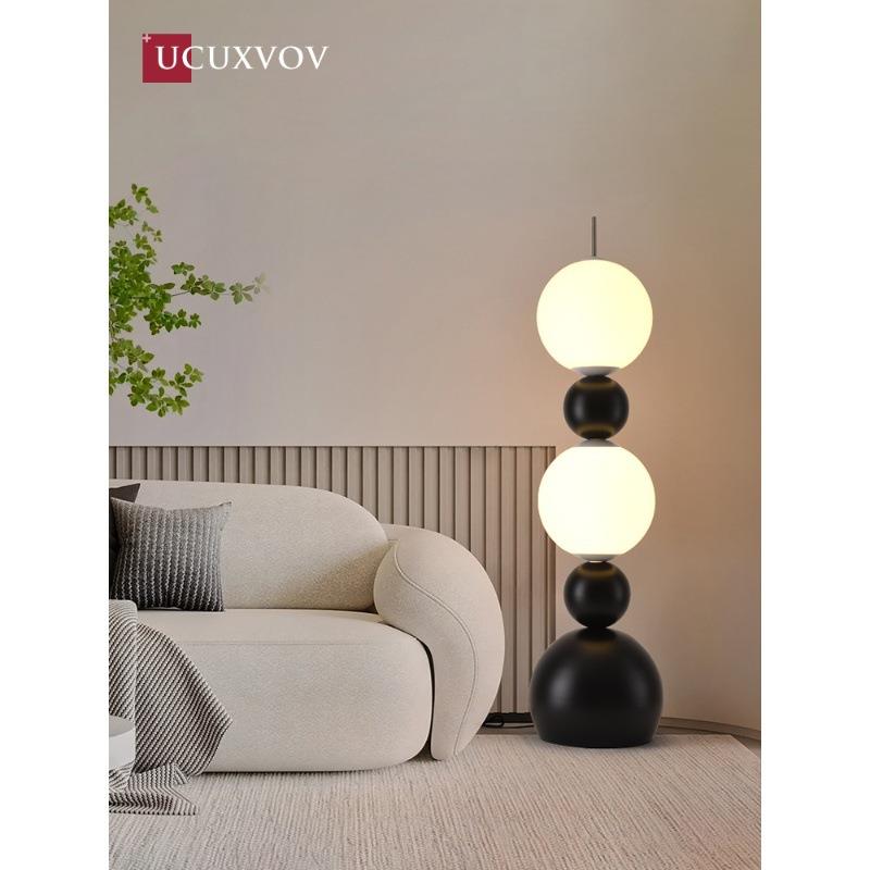 瑞士UCUXVOV 糖葫芦落地灯客厅沙发旁卧室别墅设计师艺术立式台灯