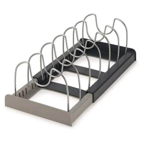 Scalable kitchen stainless steel pot lid rack伸缩厨房锅盖架