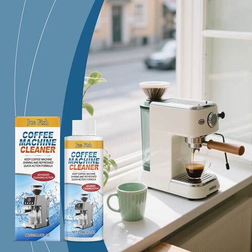 JUE FISH Coffee Machine Cleaner - Stain and Scale Remover, F