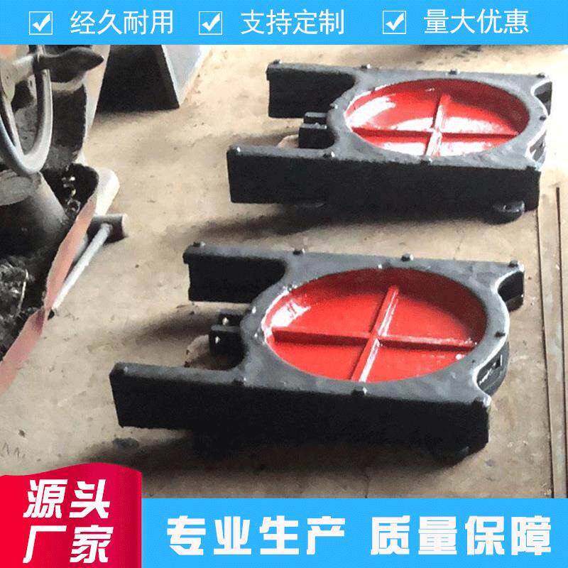 铸铁圆闸门弧形钢制闸门铸铁闸门手动工地钢制闸门厂家定制