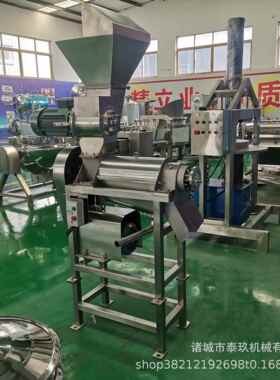 圣果破碎榨汁机去果蔬饮料加工设女备眼核打浆机龙鲜TBO果榨汁设