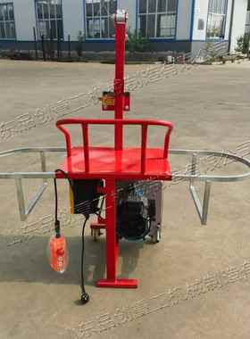 空外墙清装洗单KQQ人吊篮电动可移动粉高墙梯建筑平修施工悬挂台