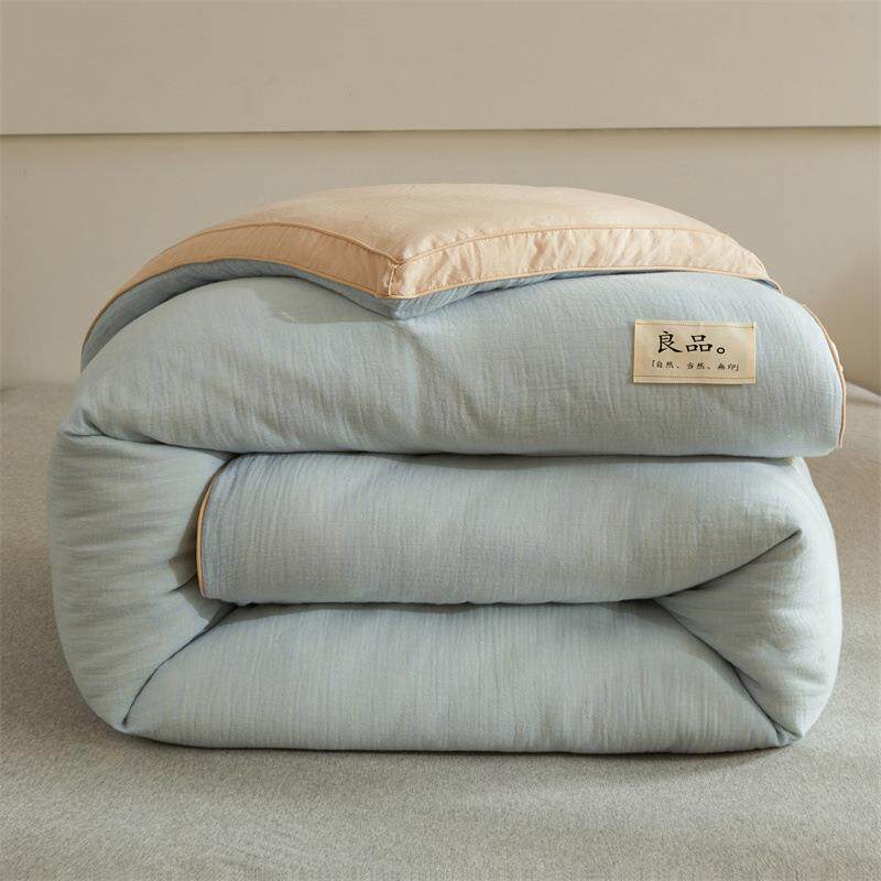 202拼5A类双厚大豆被冬被被芯款保暖被子四季被春秋ETL加双层纱冬