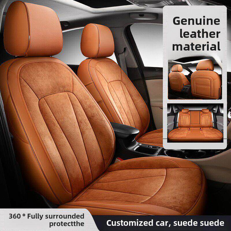 汽车座套全包围真皮座椅套定做威朗宝来朗逸英朗四季通用翻毛皮