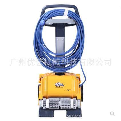 海豚3002全自动吸污机泳池池底清洁机器人可爬墙吸污吸尘清洁设备