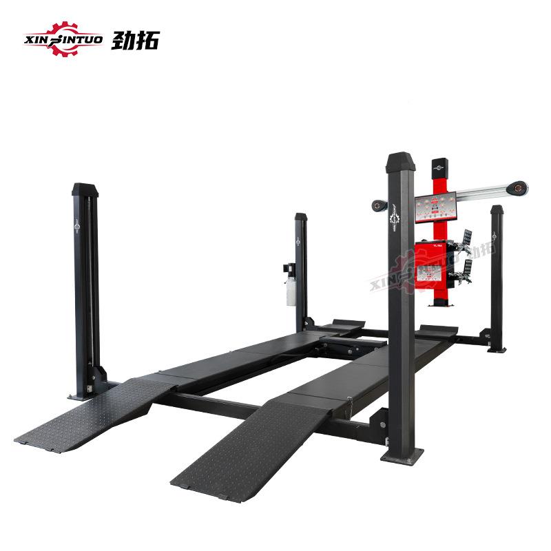 汽车3D轮四位仪YL-76A+设备定全套四轮定位四机柱举升机整店输出