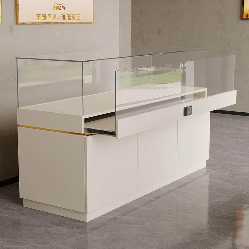 博物馆展柜瓷器精品木质展示柜古董珠宝首饰玻璃柜台产品展览柜台