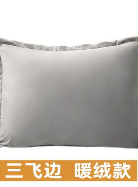 高档长方形靠床大靠背纯棉沙发垫套65x85c头m床上红色枕抱枕套60