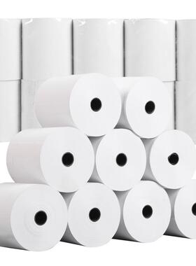 收银纸57x25 30 40 50热敏纸80x60mm80小票纸30米超薄纸后厨外卖