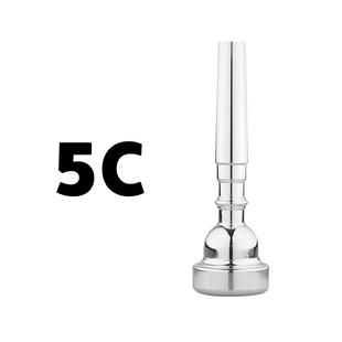 高档精铜镀降号b调小号乐器通5C7C嘴省力用学生银初学者演奏吹嘴