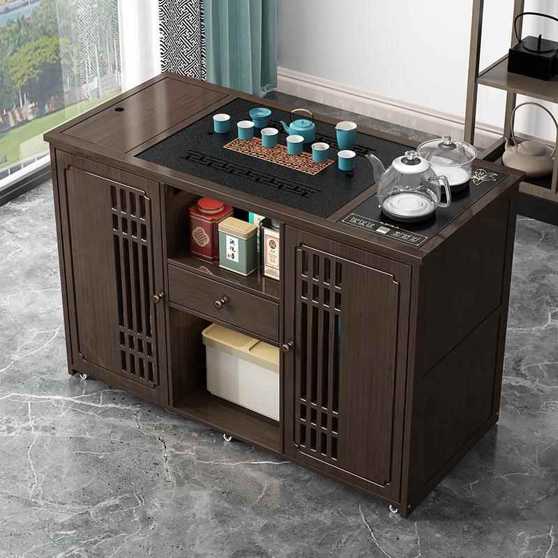 茶水柜边沙发几移茶台HFT家台动小壶茶桌子边柜烧水一体
