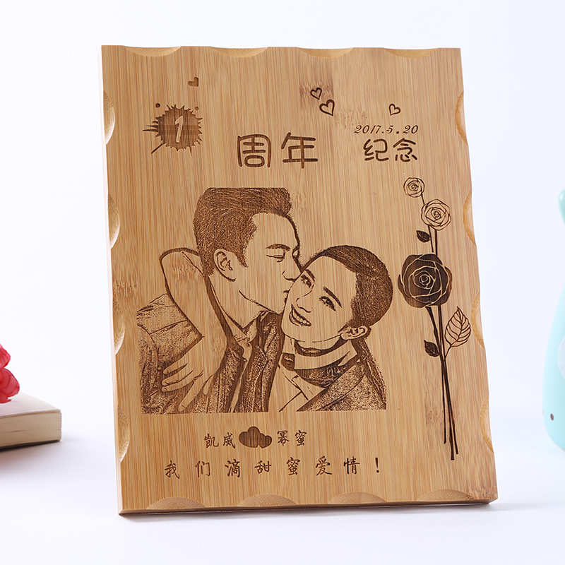 复古雕刻 菜单 木版画 DIY 木刻画 时尚创意 木板工艺品摆件