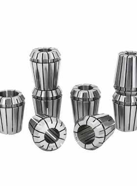 英制套装筒夹ER16-12PCS弹簧夹头 1/32英寸到3/8英寸 雕刻机夹头