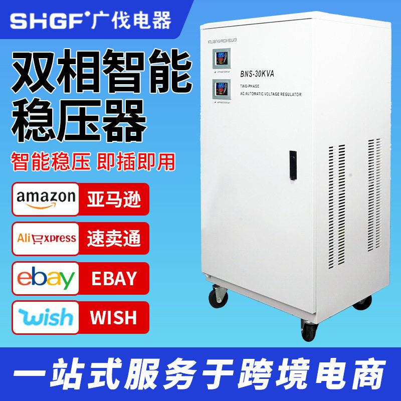 南美双相稳压器220V/110VBNS全自动家用大功率双火线稳压电源跨境图片