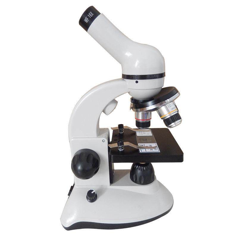 学生单目生物显微镜高清畜牧养殖看精子水宠物美产容院看螨虫细菌