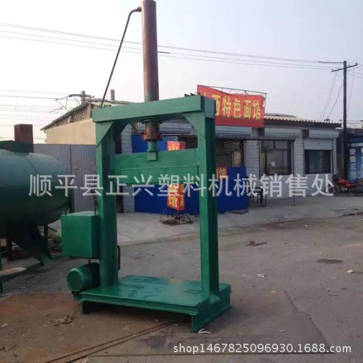 厂家直供125型单缸液压闸刀大蓝桶机头料路基网液压切割机