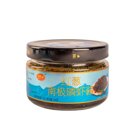 青岛特产味齐香红葱南极磷虾酱海鲜酱拌饭酱拌面酱即食深海鳞虾酱